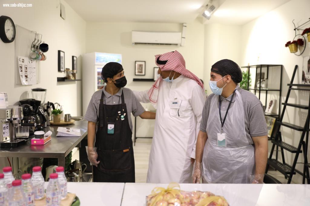 *زيارة قسم المسؤولية الاجتماعية في بنك الجزيرة لمقر مؤسسة سعي لتأهيل وتوظيف الأشخاص ذوي الإعاقة*