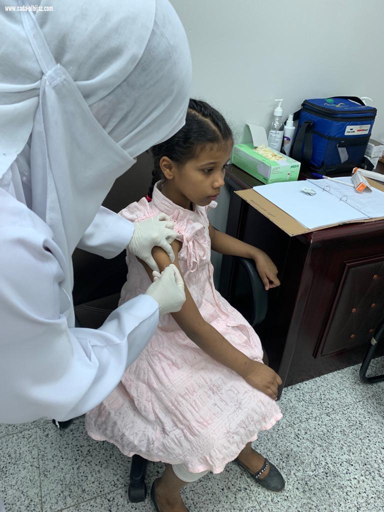 مستشفى العزيزية للاطفال بجدة ينظم حملة تطعيم الانفلونزا الموسمية بمقر المستشفى
