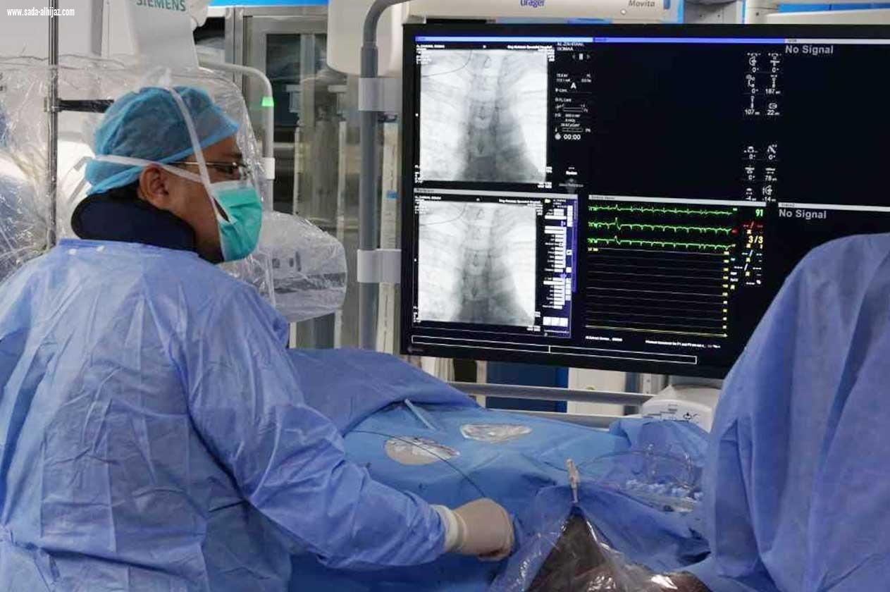 هبوط وظائف القلب وضعف ضخ الدم تدخل جراحي بتخصصي الطائف يزيل 3.5 سوائل دموية لشاب عشريني