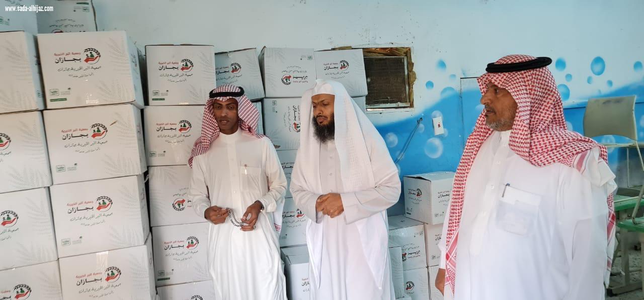 تحت شعار شتاؤنا سعد وبفرحتكم نسعد بر جازان تدعم قطاع الدائر والعيدابي بـ 3500 سلة غذائية