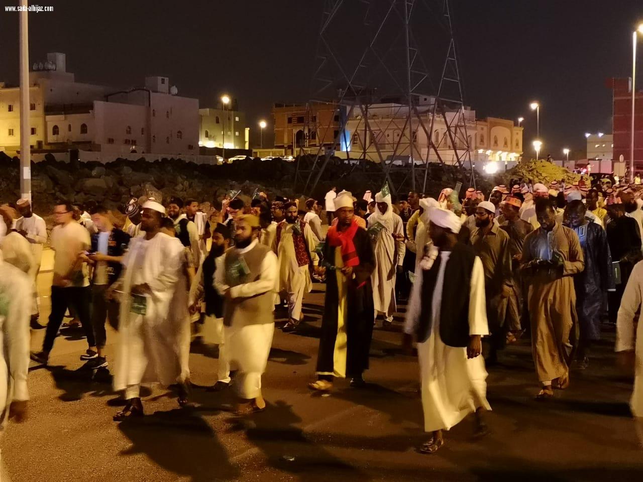بتنظيم فنون المدينة  مسيرة وطن88 الأكبر من نوعها على مستوى المملكة 