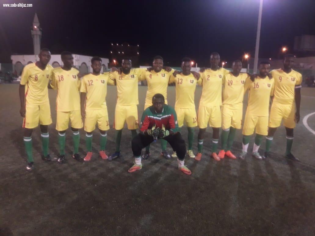 بحضور الشيخ غزالي طس منتخب جاليات نيجيريا يحصد كأس دوري القناصل المعتمدين بجدة احتضنته اكاديمية النادي الاهلي بجدة 