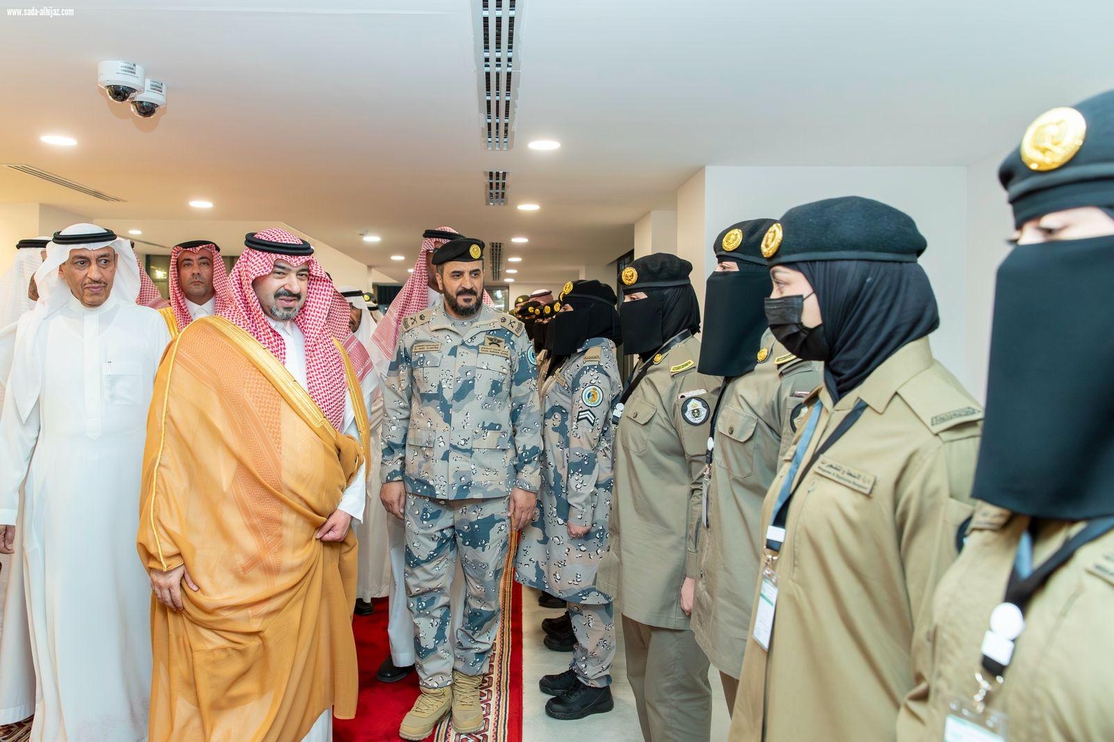 نائب أمير تبوك يقف على الجهود المبذولة لخدمة ضيوف الرحمن بمنفذ حالة عمار 