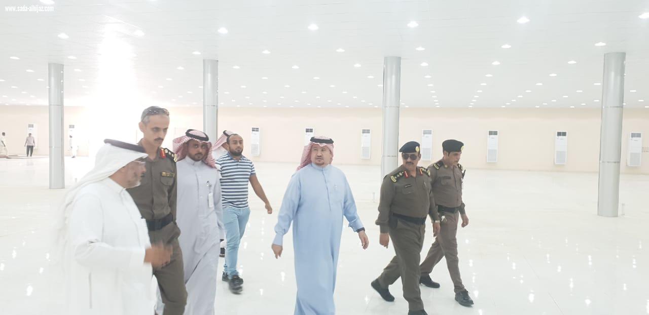 (ابن دلبوح)في زيارة ميدانية لمركز المعارض وموقع فعاليات مهرجان المجارده( شتانا غير) بشارع الفن