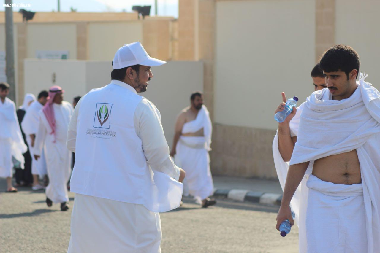 سقيا حاج مبادرة لدعم جهود المملكة يلا سوا التطوعي يشارك ليبنى الشخصية لأعضائه