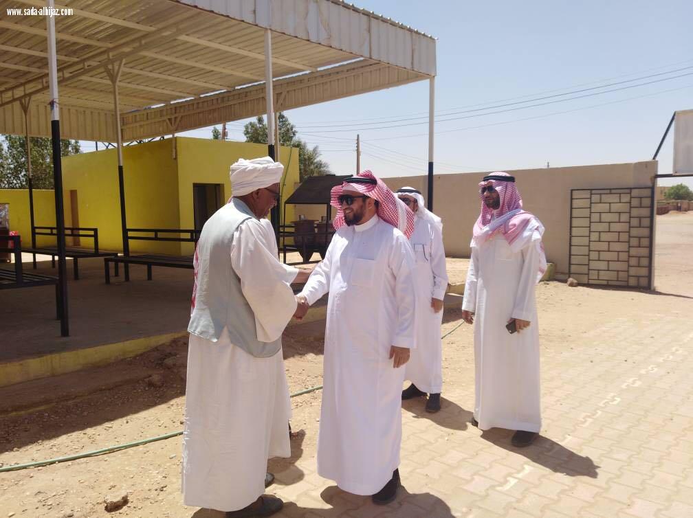 هيئة الهلال الاحمر السعودي يقوم بزيارة تفقدية للمشاريع القائمة بجمهورية السودان