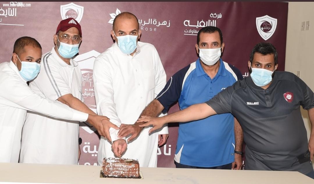 الدرعية يودع ويكرم مدربي الطائرة والتنس
