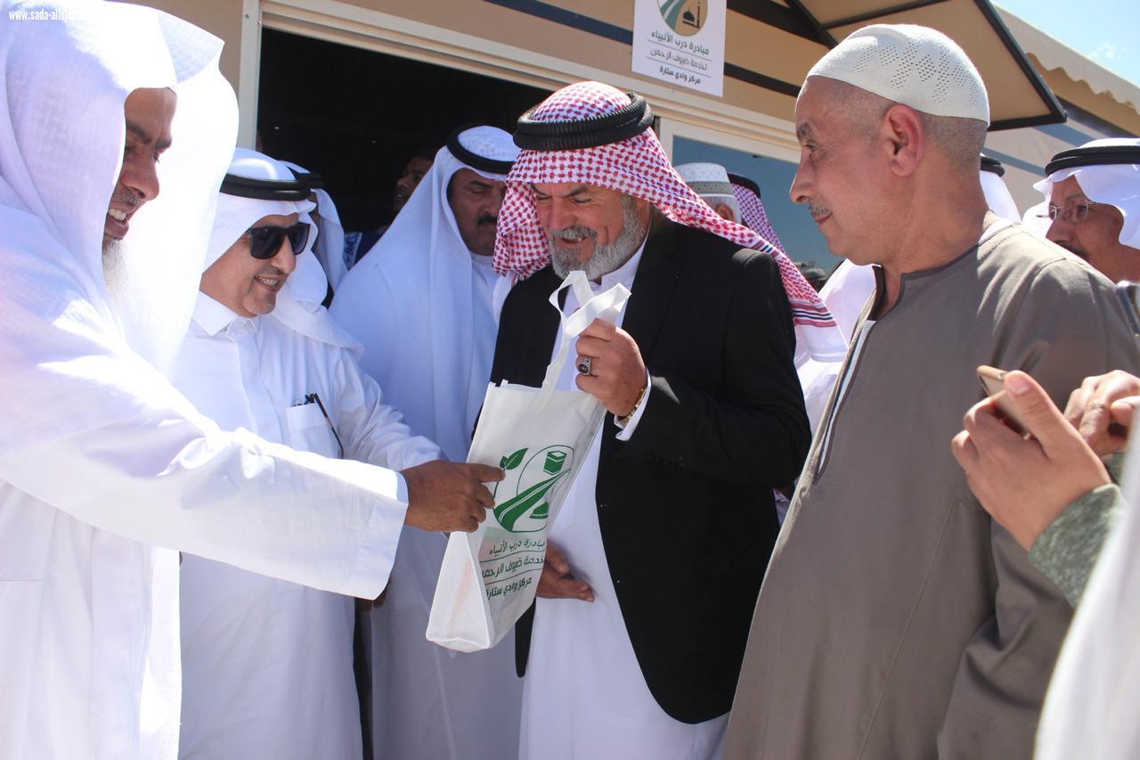محافظ خليص يفتتح الموقع الرابع لمبادرة درب الأنبياء بوادي ستارة
