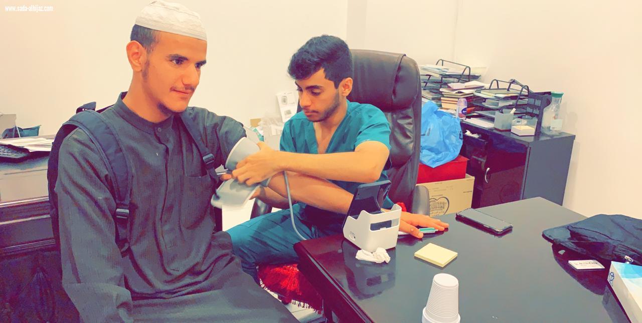 مشاركة فريق امة التطوع الطبي حملة قياس السكر والضغط