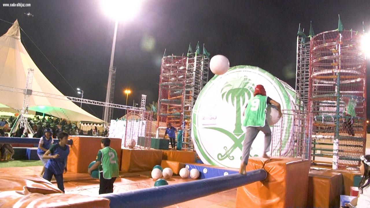*مسابقات تيلي ماتش السعودي تعايد سكان الرياض في ساحة الدوح*