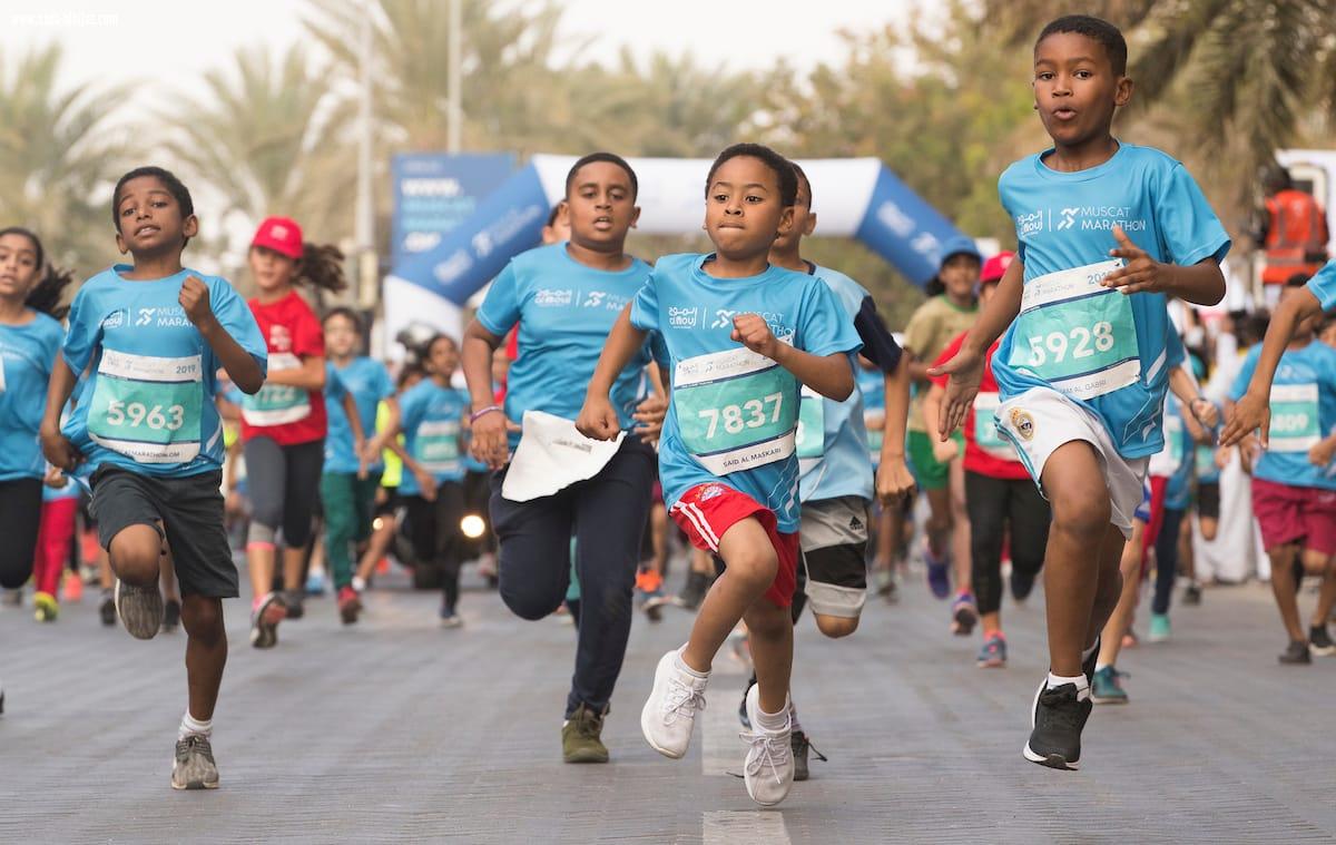 مشاركة 500طفل في ماراثون الموج2019