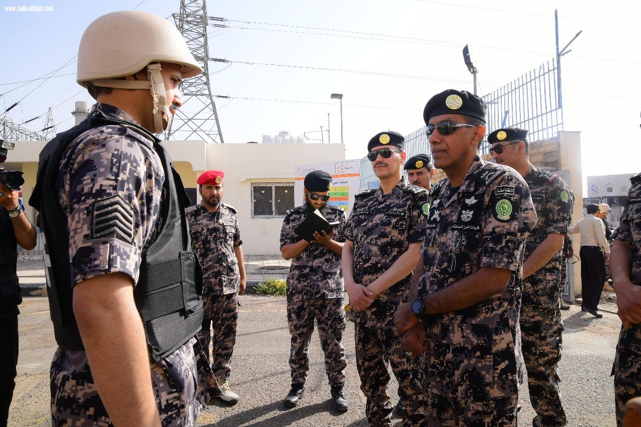 قائد قوات أمن المنشآت يتفقد مواقع القوات بمنطقة المدينة المنورة....