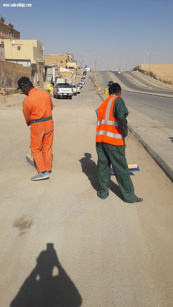 أمانة الشمالية تولى أهتمام خاصاً بالنظافة