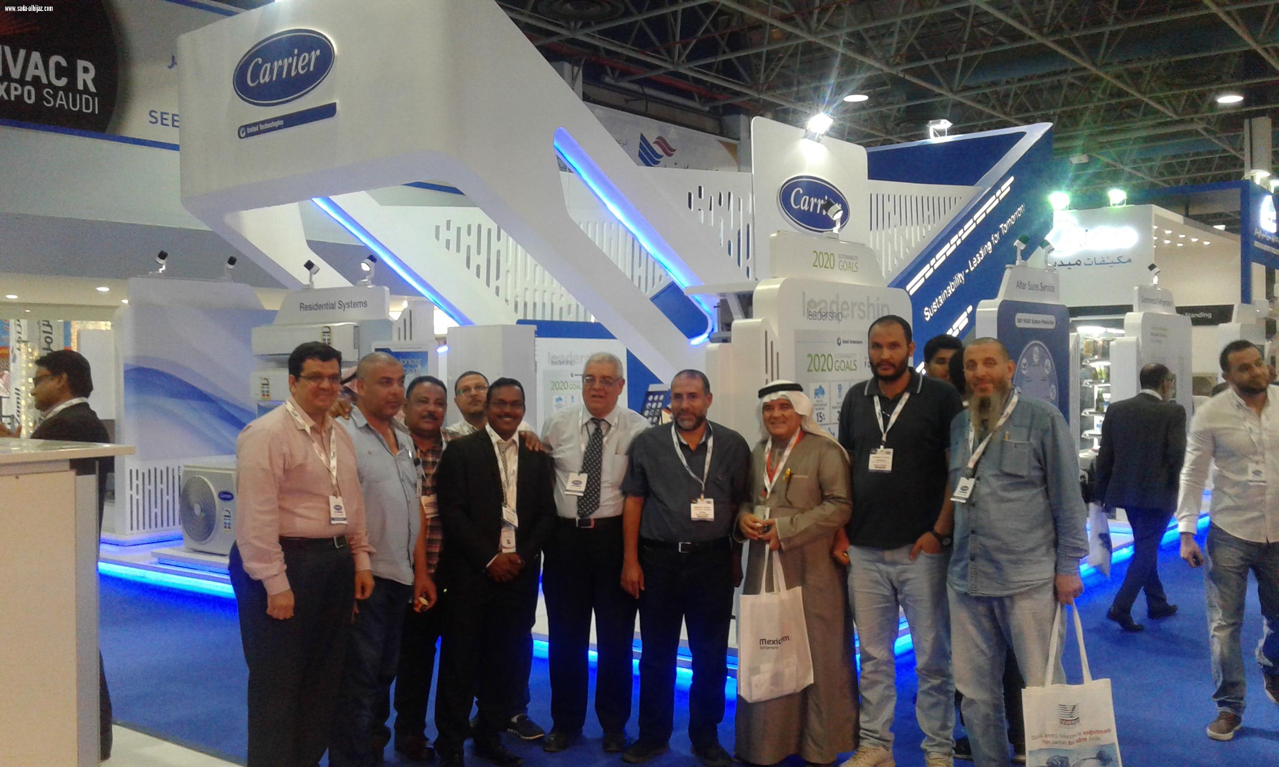 خدمات النور التخصصي المساندة في ضيافة المعرض الدولي للتكييف “HVACR Expo Saudi” بجدة