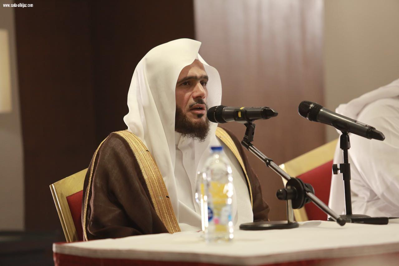 إمام وخطيب المسجد النبوي يلتقي ضيوف برنامج خادم الحرمين الشريفين للحج