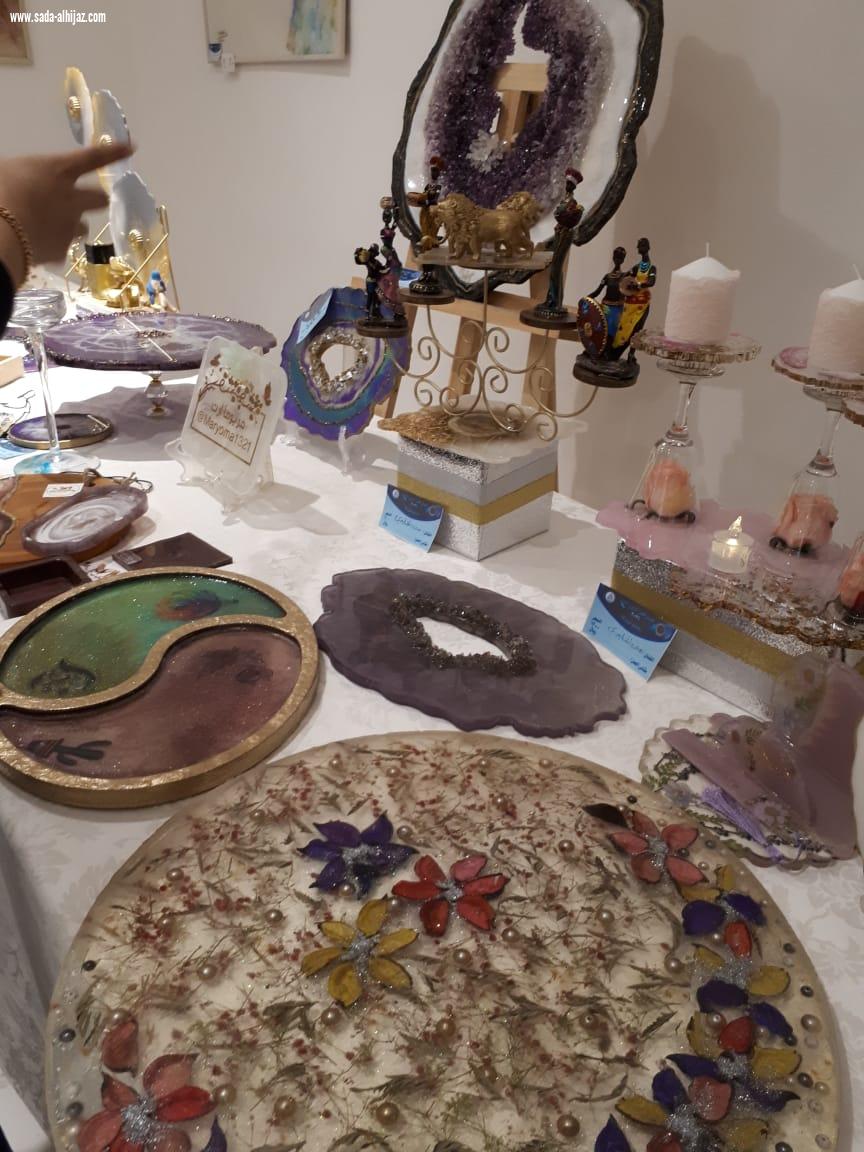 نظمت جمعية الثقافة والفنون بجدة معرض فنون الريزن العربي الأول