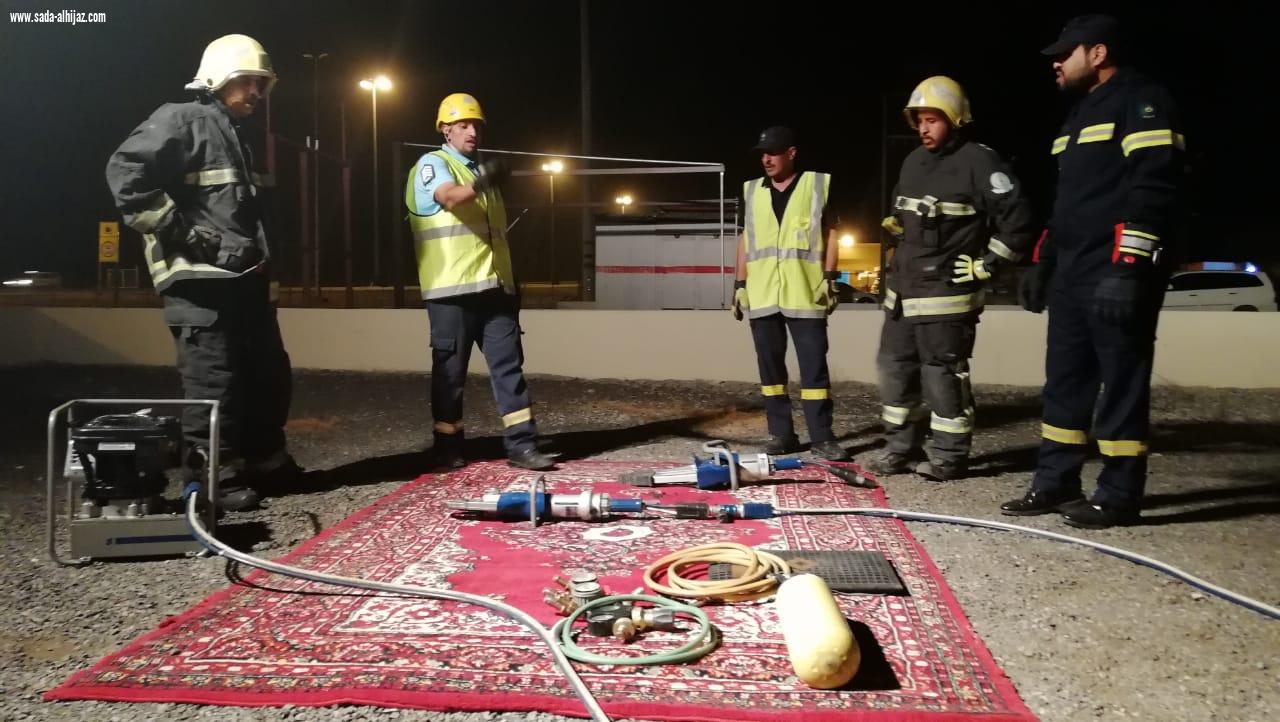 مدني المدينة يجهز الفرق الثابتة و الموسمية