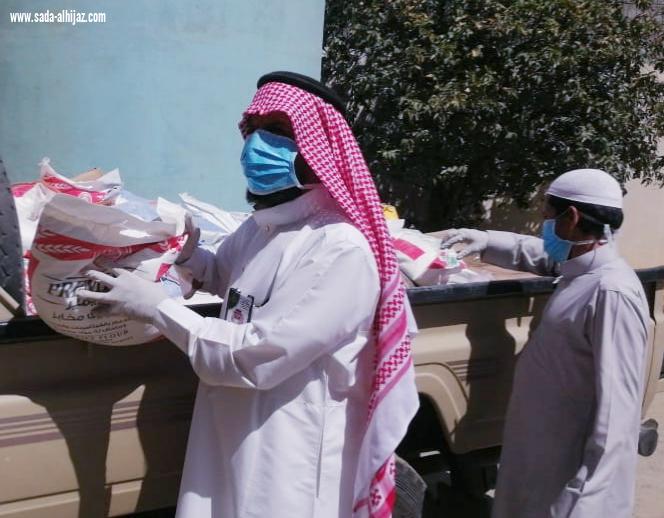 عطاءٌ دأؤبٌ وعملٌ مستمرٌ ومبادراتٌ لإيصال المساعدات بجمعية البر بالقريع بني مالك