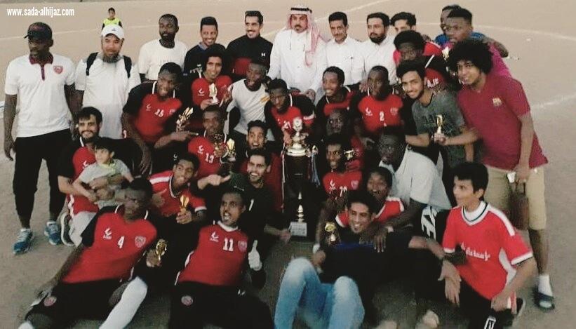 ركلات الترجيح تبتسم للأحمر فريق الترجي ويتوج بلقب كأس بطولة الوفاء السادسة لهذا العام 2019م بالمدينة المنورة