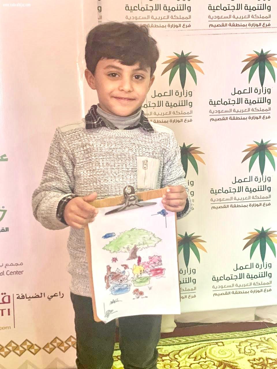 فرع وزارة العمل والتنمية الاجتماعية في القصيم يشارك بركن في ربيع بريدة