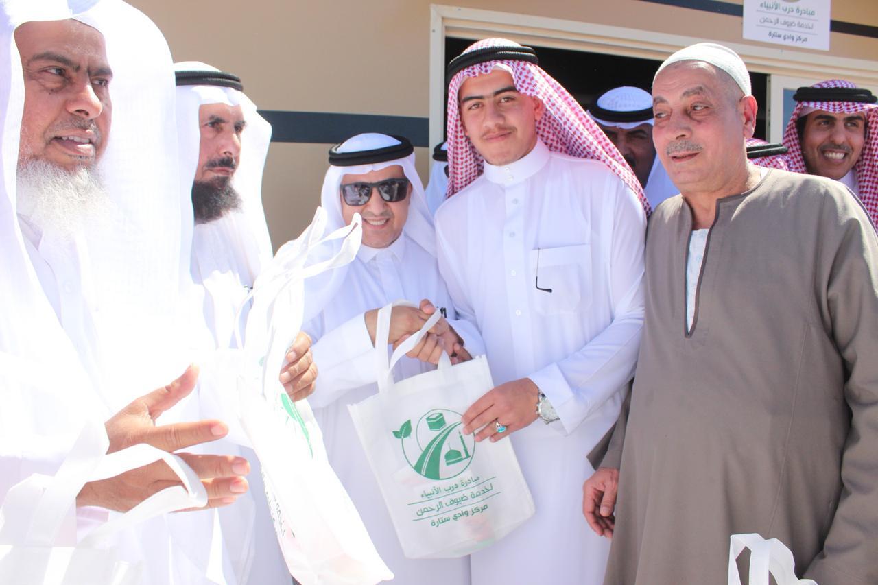 محافظ خليص يفتتح الموقع الرابع لمبادرة درب الأنبياء بوادي ستارة