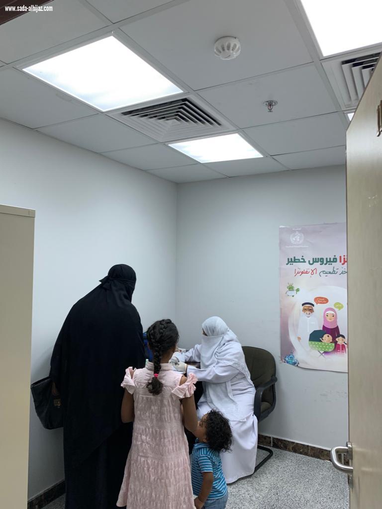 مستشفى العزيزية للاطفال بجدة ينظم حملة تطعيم الانفلونزا الموسمية بمقر المستشفى