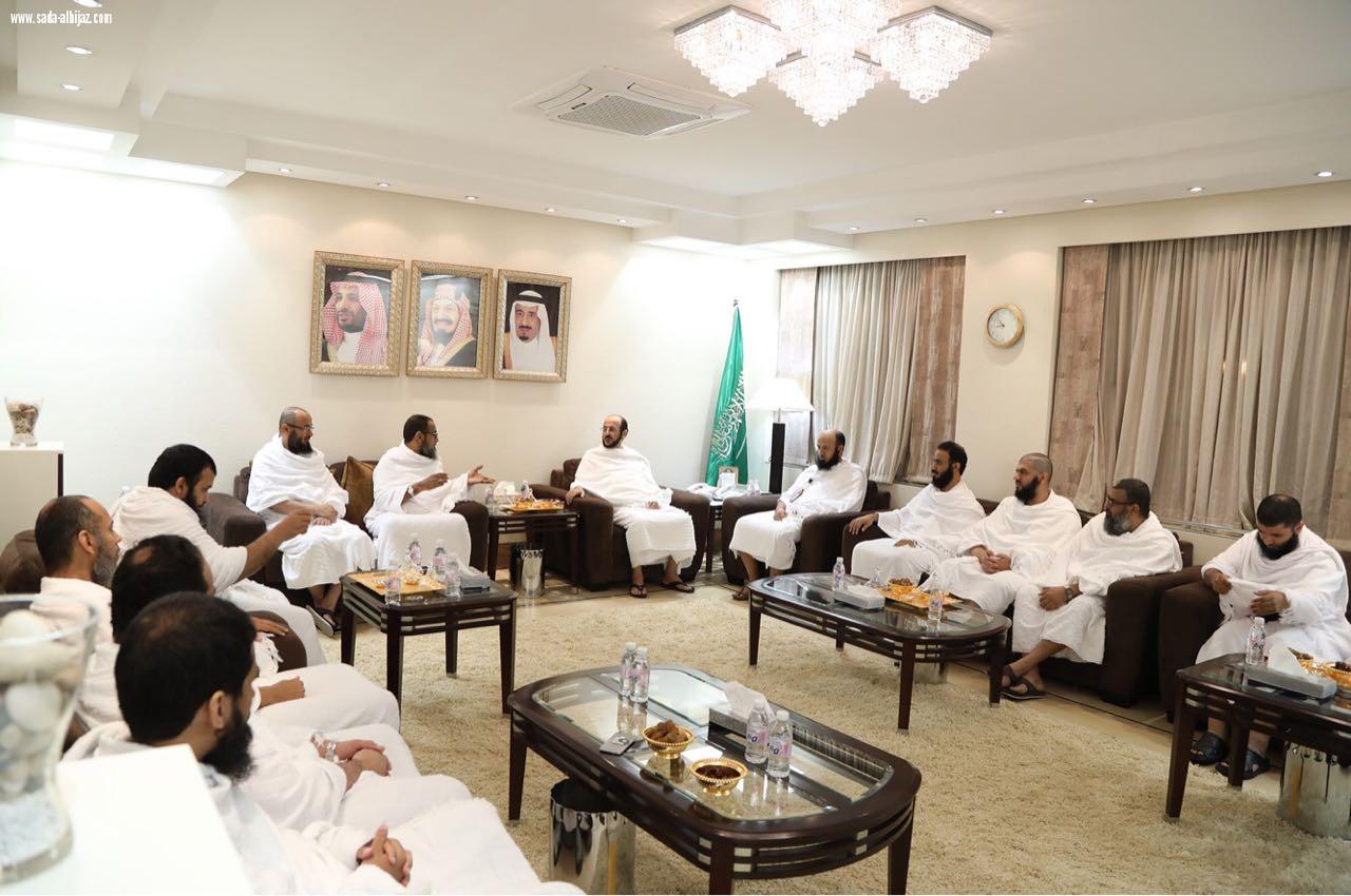 رؤساء محاكم وقضاة يرفعون الشكر لخادم الحرمين الشريفين على خدماته الجليلة لضيوف  الرحمن