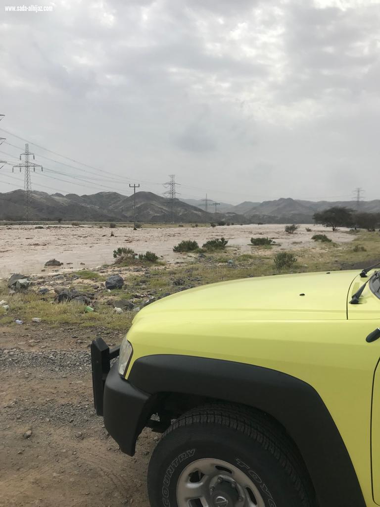 متابعة الحالة المطرية منطقة  المدينة المنورة 