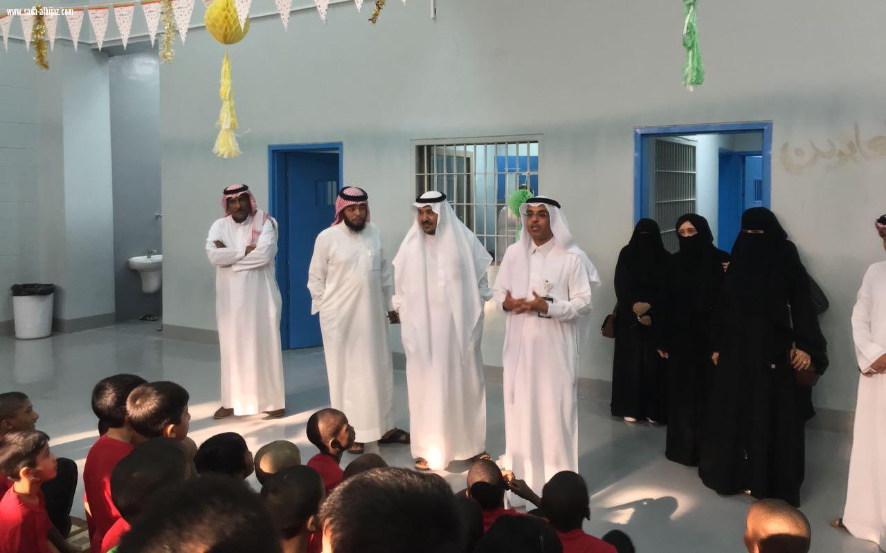 آل طاوي تفقد مركز استلام الاطفال الاجانب والمتسولين بمكة بمجمع الادارات الحكومية بالشميسي