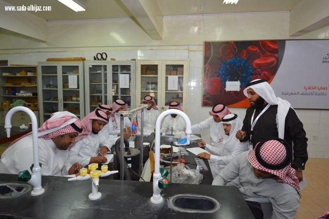 مواهب واعدة تكتشفها حاضنة أكتشاف المعرفية
