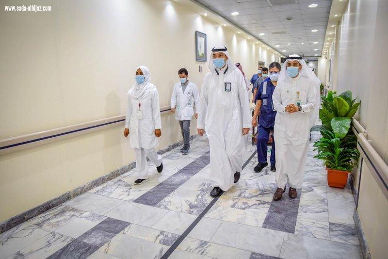 مدير مستشفى الملك عبدالعزيز  يشكر ابطال الصحة 