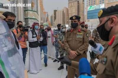 مدير الأمن يتفقد قوة الحرم المكي والنقاط الأمنية في المشاعر المقدسة