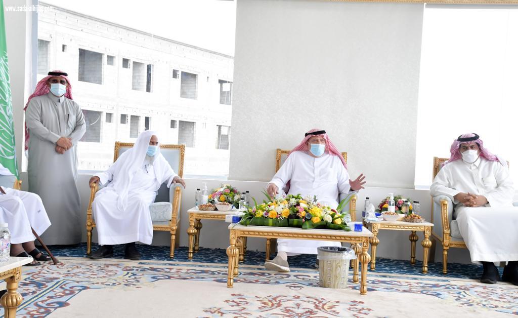 سمو أمير منطقة جازان يزور محافظة الريث ويتفقد مراكزها ويلتقي مشايخ وأهالي المحافظة ..
