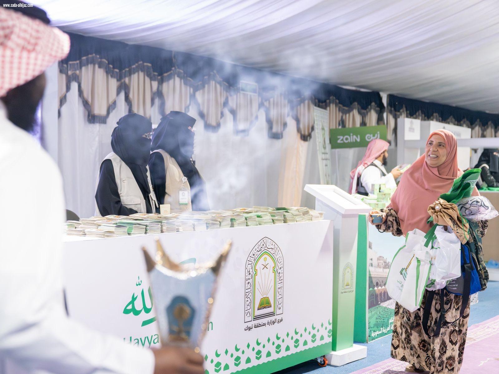 بمتابعة من أمير تبوك.. تكامل خدمي وإنساني متواصل بمدينة الحجاج بحالة عمار لاستقبال القادمين لأداء فريضة الحج 