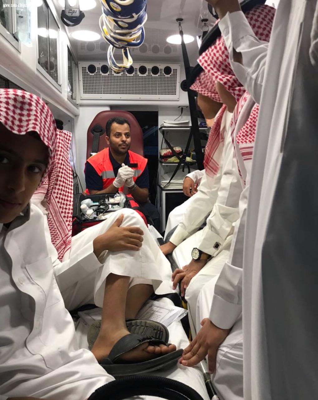 مشاركة هيئة الهلال الأحمر السعودي بمهرجان خليص السياحي الزراعي 