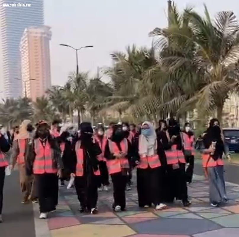 *تنفيذ فعالية لاتنتظري الأعراض على الواجهة البحرية* 