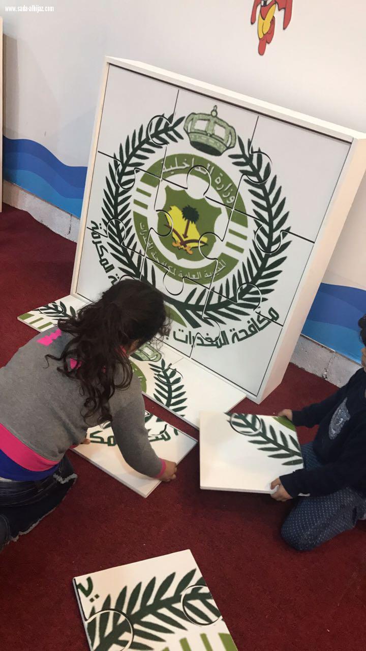 أستقبلت ارض المعرفة والترفية زوارها من الاطفال بمخيم الطفل التابع للخيمة الذكية
