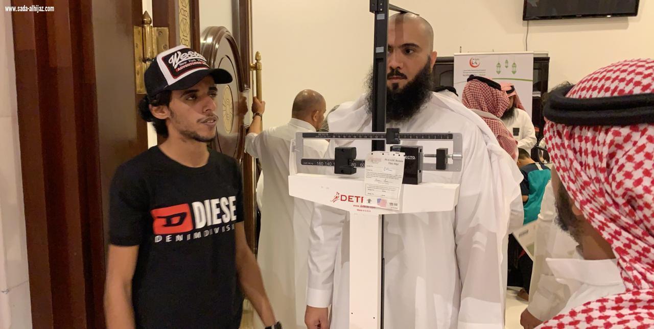 مشاركة فريق امة التطوع الطبي حملة قياس السكر والضغط