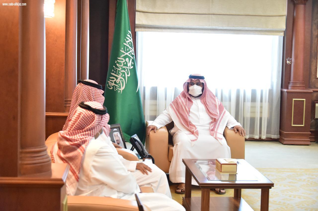 سمو نائب أمير جازان يستقبل عددا من مدراء الإدارات المكلفين حديثا بالإمارة ..