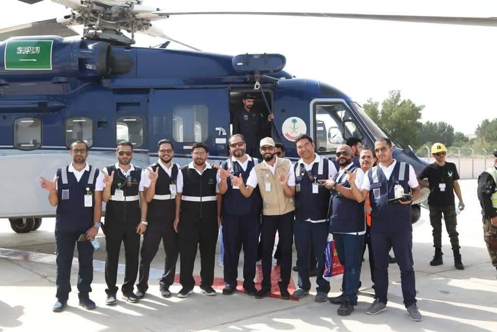 بمشاركة عدة جهات حكومية  فرضية حريق وهمي بمستشفى حراء العام بمكة