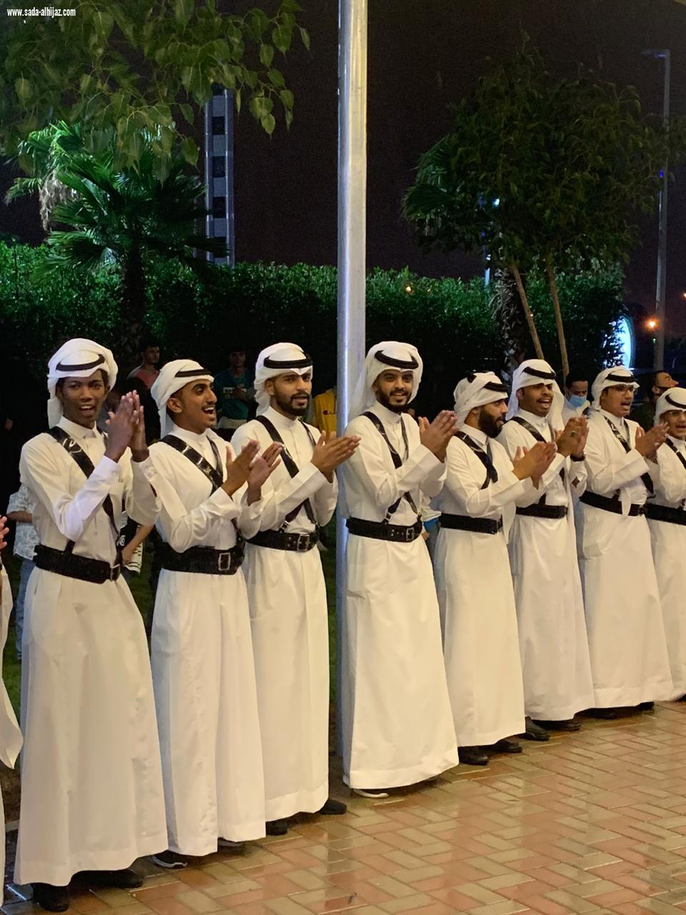 تحت زخات المطر أولى فعاليات عيد الأضحى المبارك بمنتزه الردف بالطائف