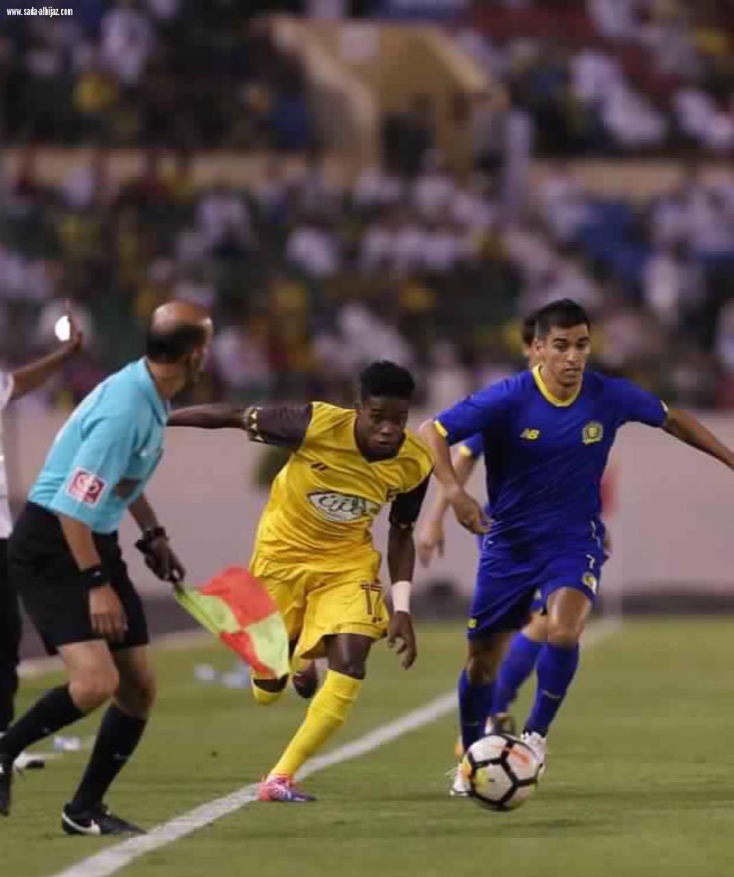           النصر يسجل تعادلاً رابعاً أمام أُحد