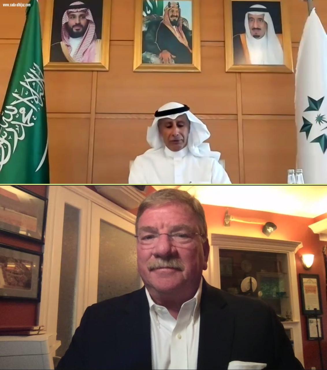 *مجلس الأعمال السعودي الأمريكي يبحث مع الهيئة العامة للصناعات العسكرية الفرص الاستثمارية في القطاع*