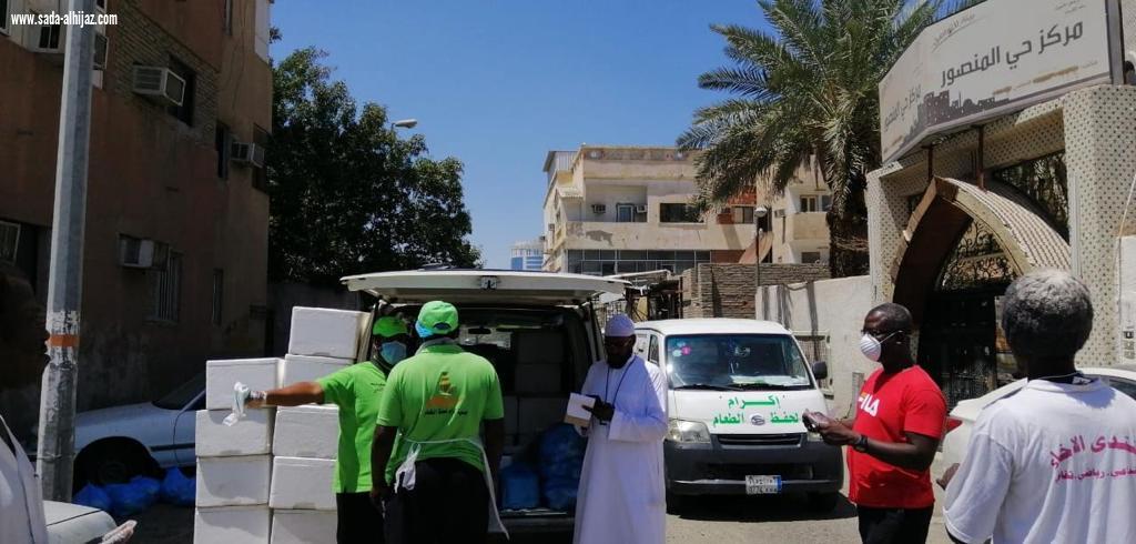 1200  وجبة في رمضان يقدمها مركز حي المنصور لإفطار الصائمين