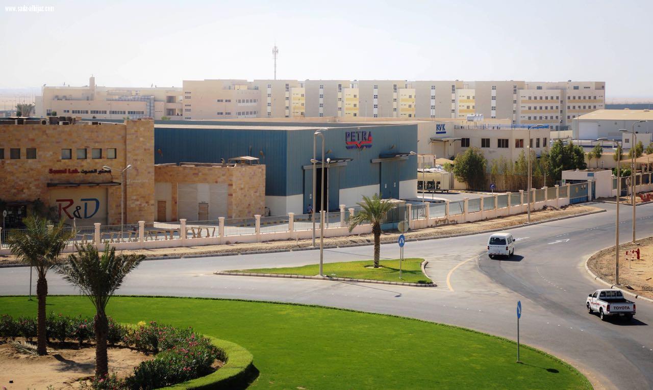 الأنتهاء من أعمال التسوية لتطوير المراحل الرابعة (قطاع أ -قطاع ج) من الوادي الصناعي بمدينة الملك عبد الله الاقتصادية