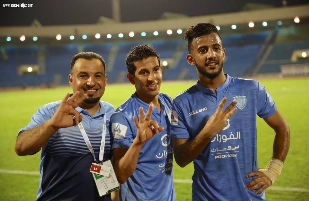 الباطن يعود إلى الصدارة الدوري بثلاثية في مرمى الاتفاق
