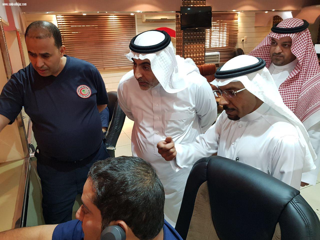 هيئة الهلال الأحمر السعودي بمنطقة المدينة المنورة تستقبل مستشار صاحب السمو الملكي امير منطقة المدينة المنورة امين مجلس المنطقة
