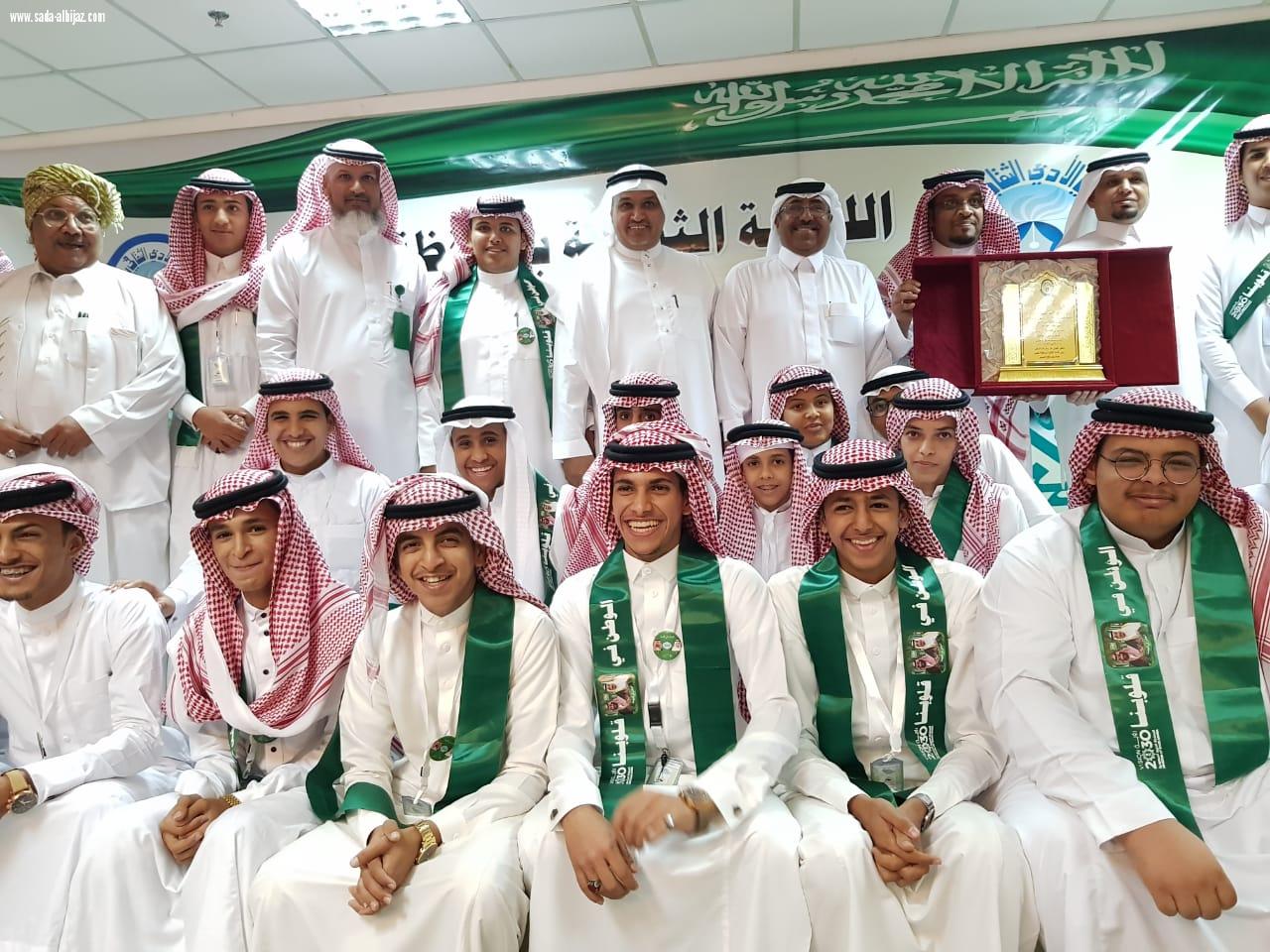 الدكتور سعود المصيبيح متحدثا عن الوطن في محافظة خليص
