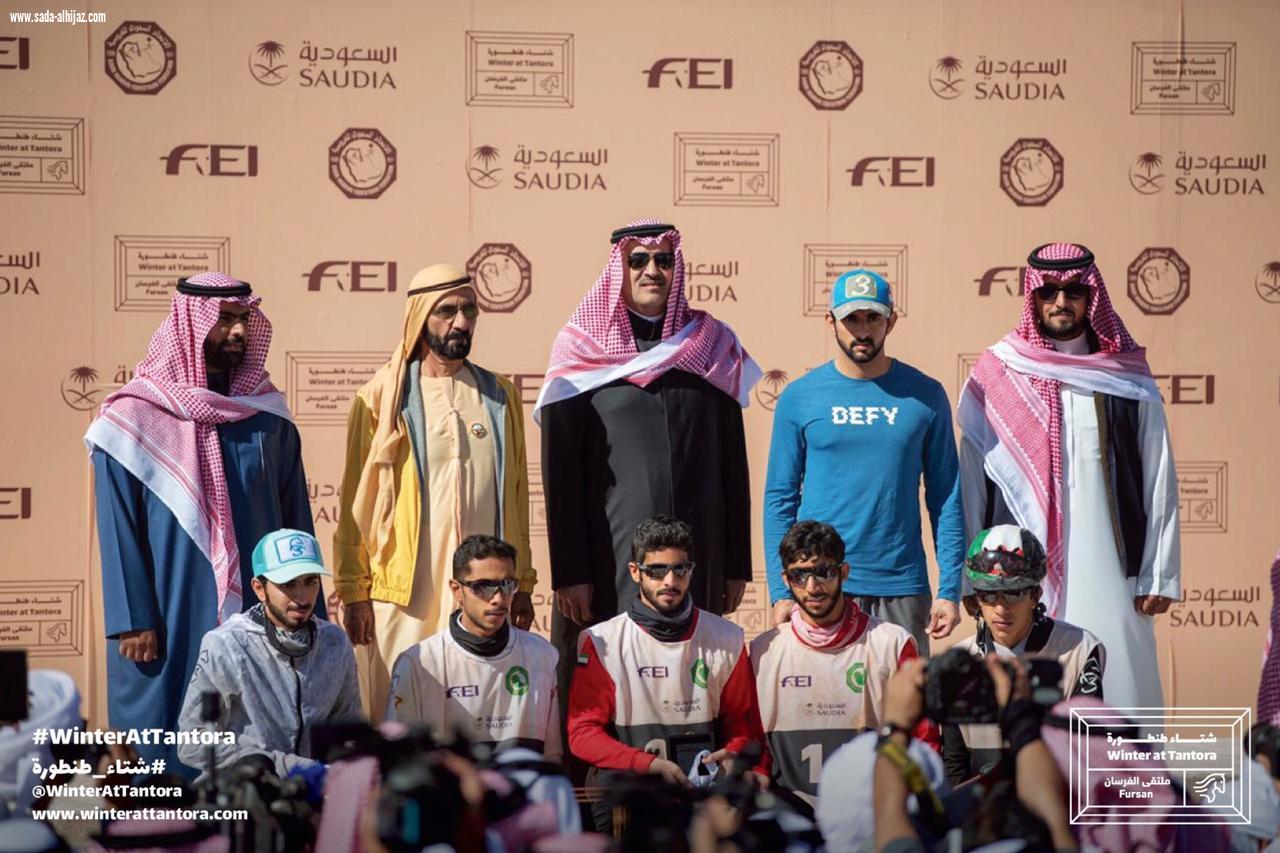 كأس الملك لخيول القدرة،وزيارة المكتوم،وأمير المدينة،والمناطيد.
