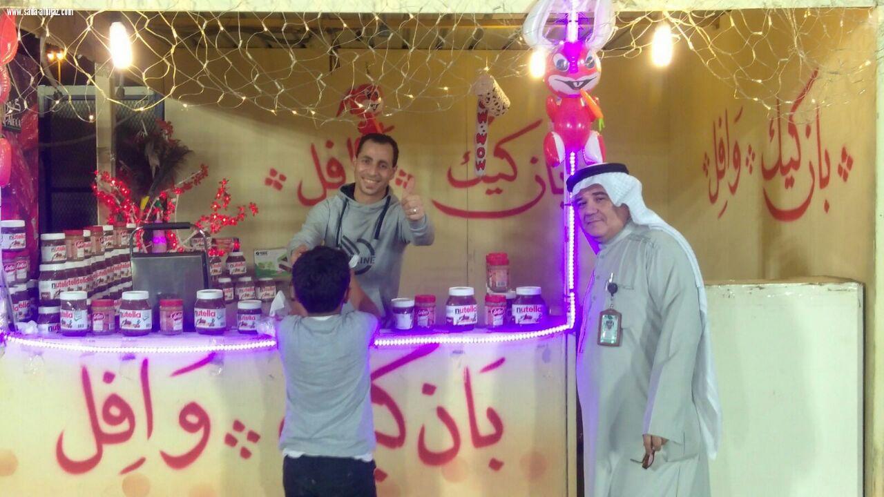 صحيفة صدى الحجاز تتجول بين اقسام مهرجان ربيع النوارية